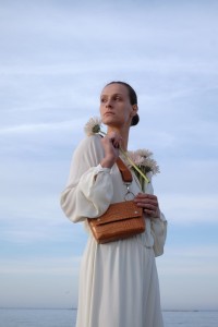 Crossbody - Leather Croco Camel 