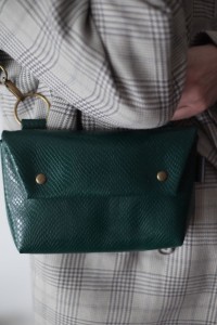 Crossbody - Green Snake