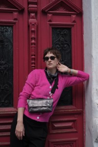 Crossbody - Leather Croco Silver 