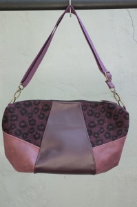 Patchwork Maxi - Leather Purple Panther
